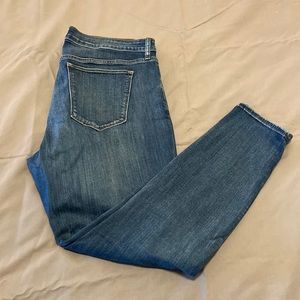 GAP long curvy true skinny jeans